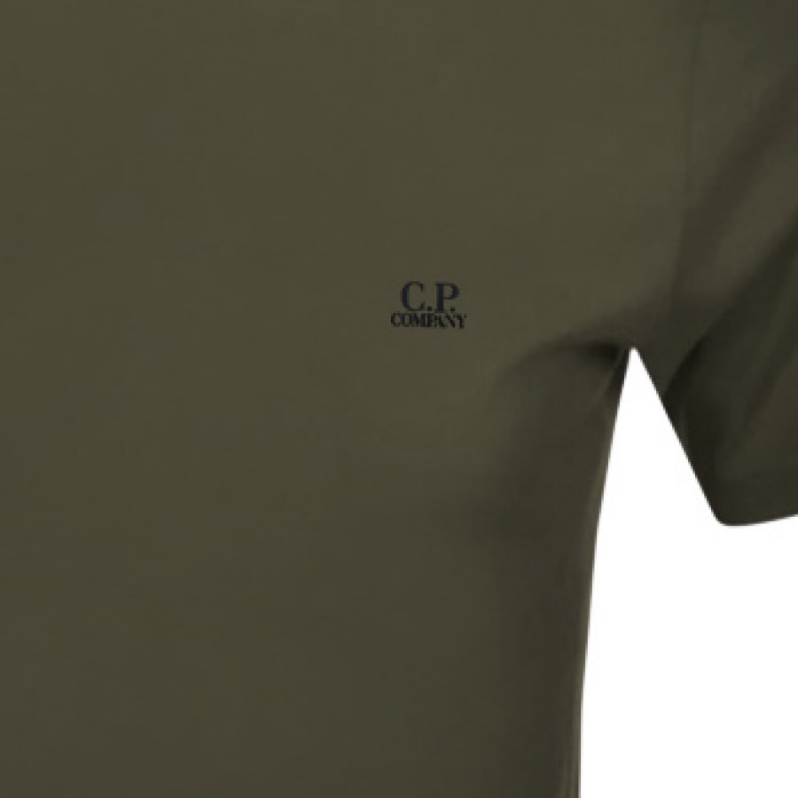 Alternative Image for ProductCP Company Logo T Shirt Green3